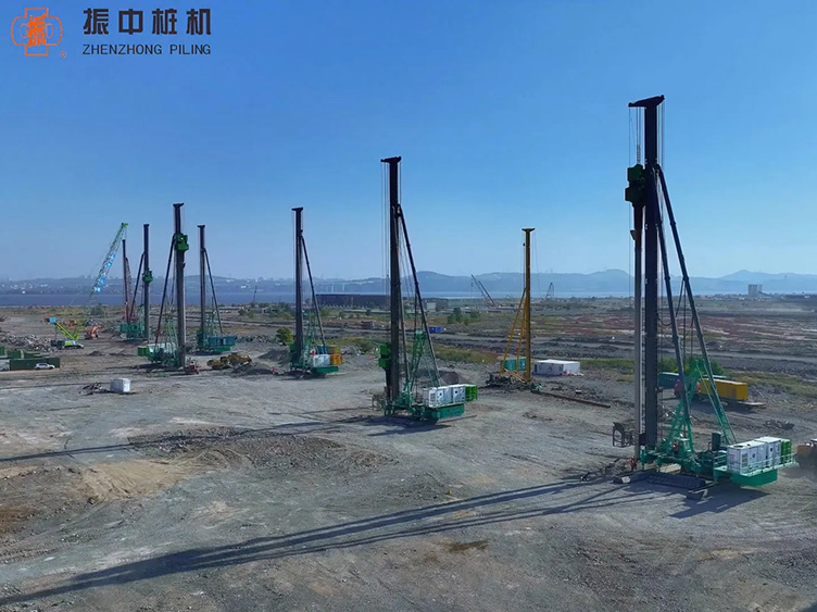 上海振中振動(dòng)錘：助力大連金州灣國(guó)際機(jī)場(chǎng)深層地基處理工程